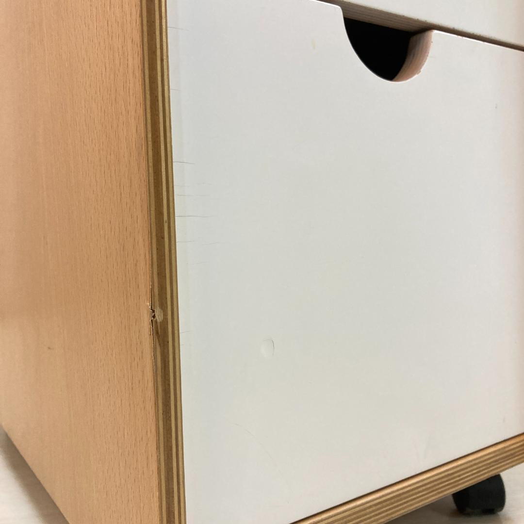 ACTUS アクタス アンファン デスクワゴン　３段チェスト　サイドワゴン