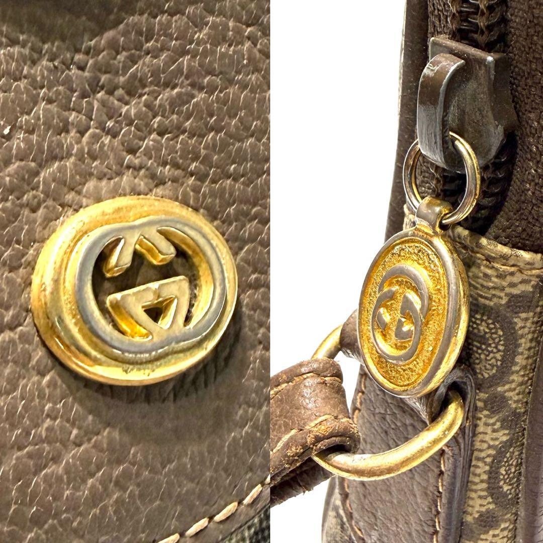 美品 GUCCI グッチ 2way GGスプリーム ショルダーバッグ ポーチ