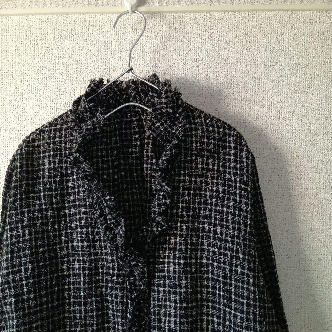 journal standard luxe リファイン フリルブラウス