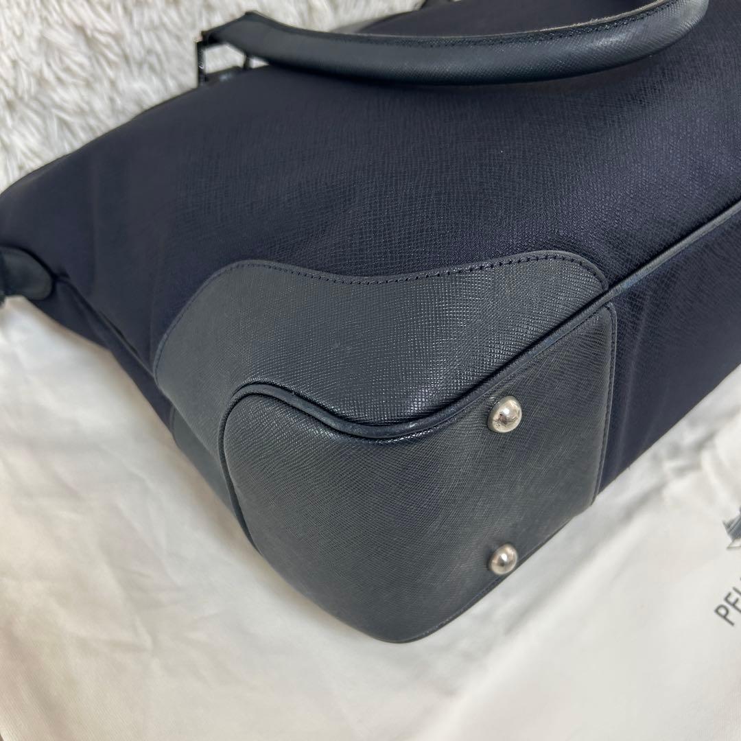 ⭐️美品⭐️ペッレモルビダ キャピターノ 2way ビジネスバッグ トート 紺