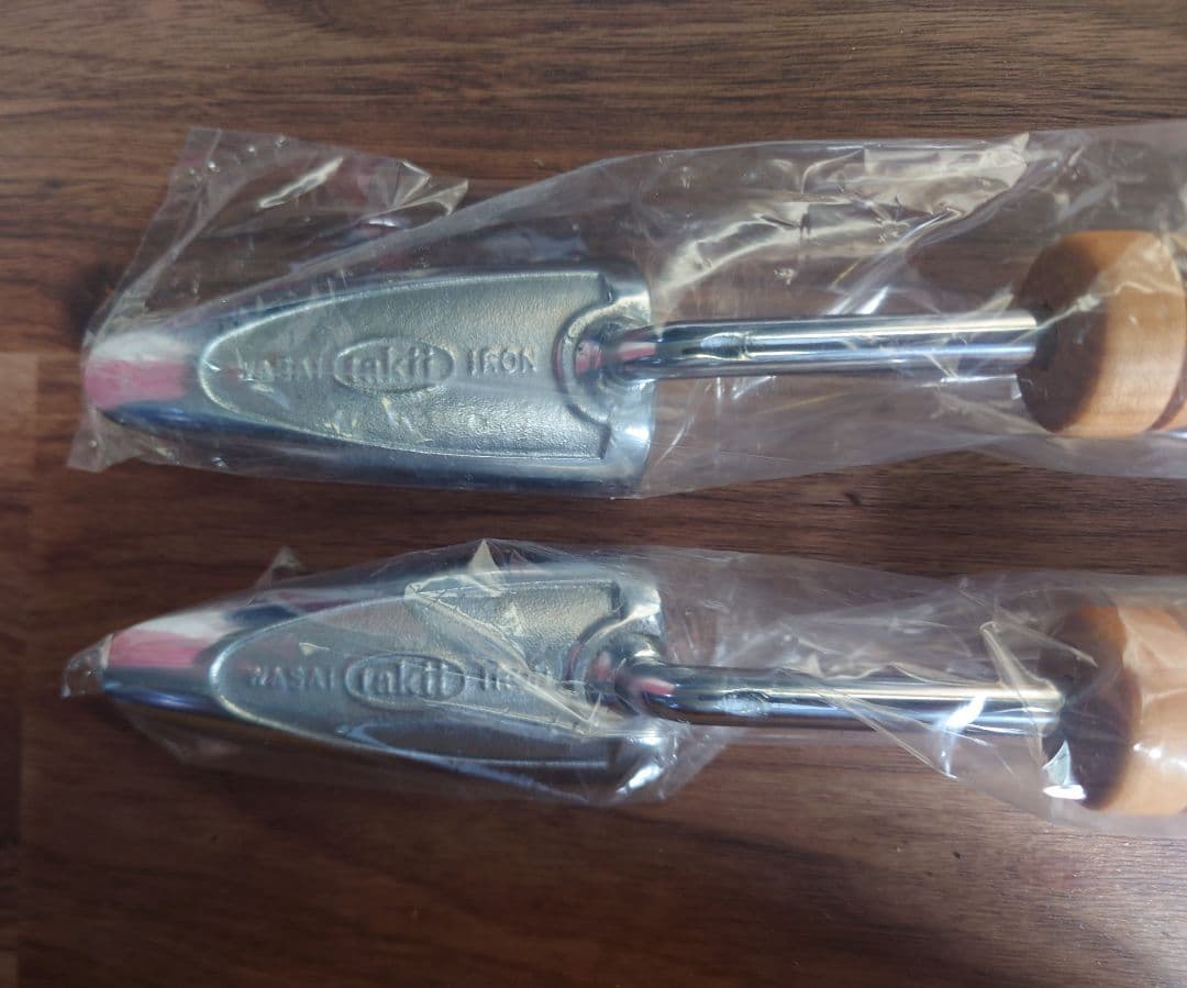 完全未使用　タキイ 電化鏝　2丁立て 和裁コテ　和裁こて　ランプ付　鏝２本付