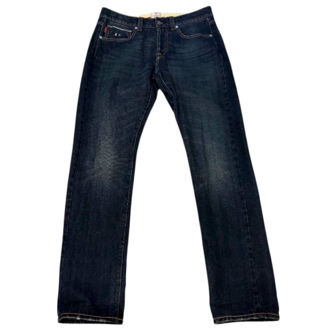 Tramarossa トラマロッサ デニム32濃紺 ボタンフライ イタリア赤ミミ