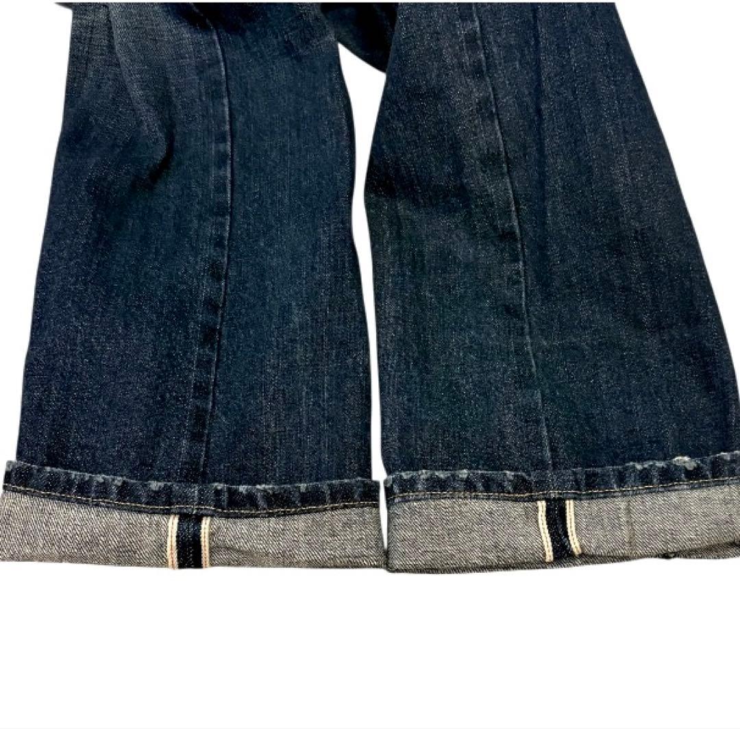 Tramarossa トラマロッサ デニム32濃紺 ボタンフライ イタリア赤ミミ