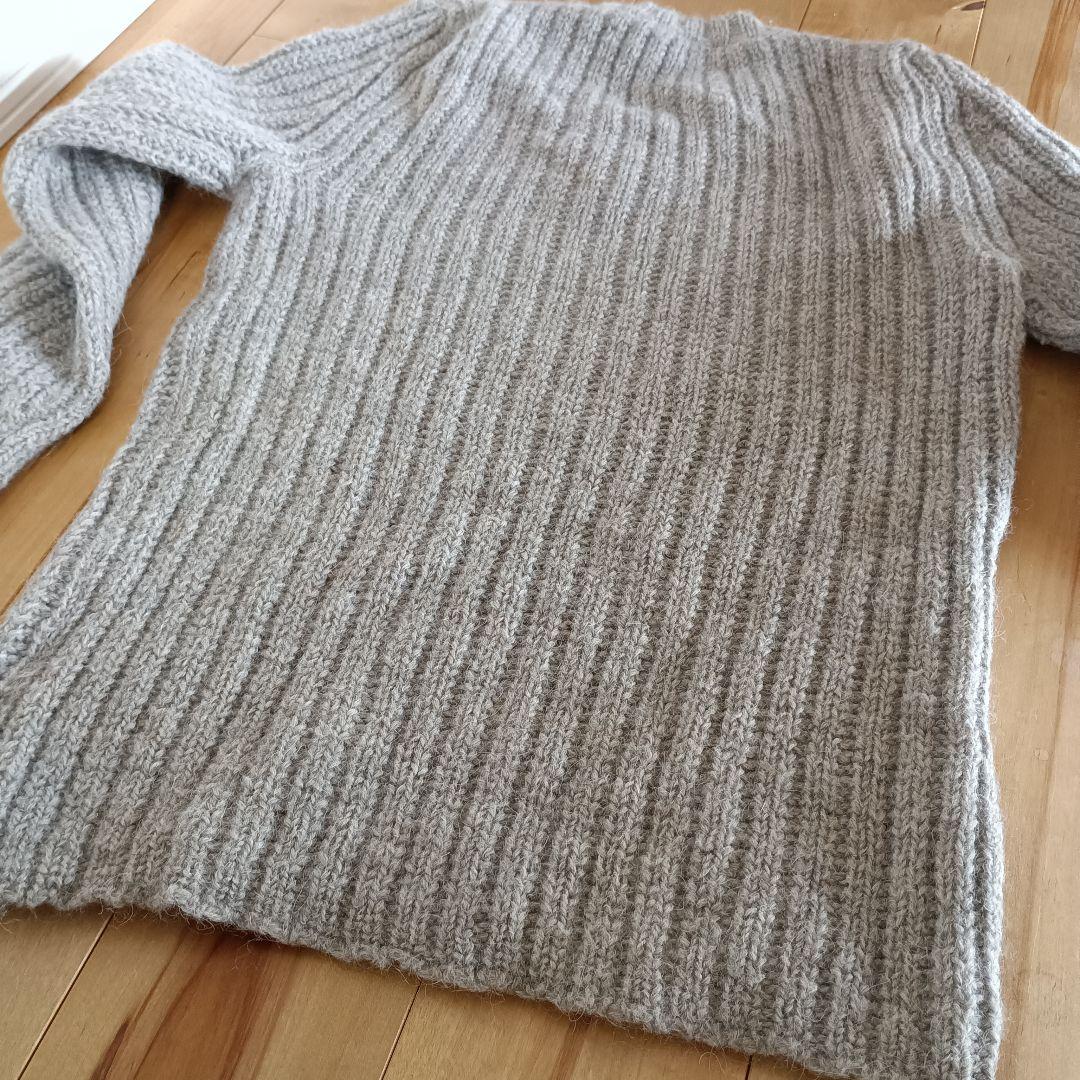 Dolce & Gabbana グレー Vネックニット