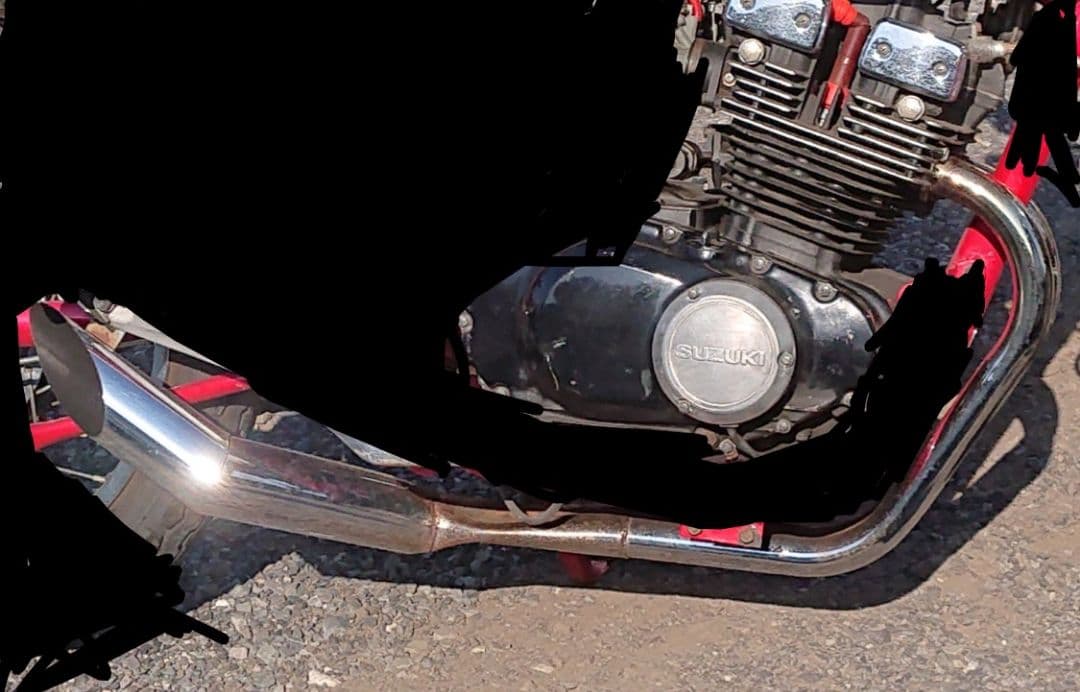 GSX250Eゴキ、ザリ用マフラー