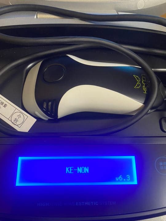 ケノンフラッシュ式美顔＆脱毛器 Ver.6.3