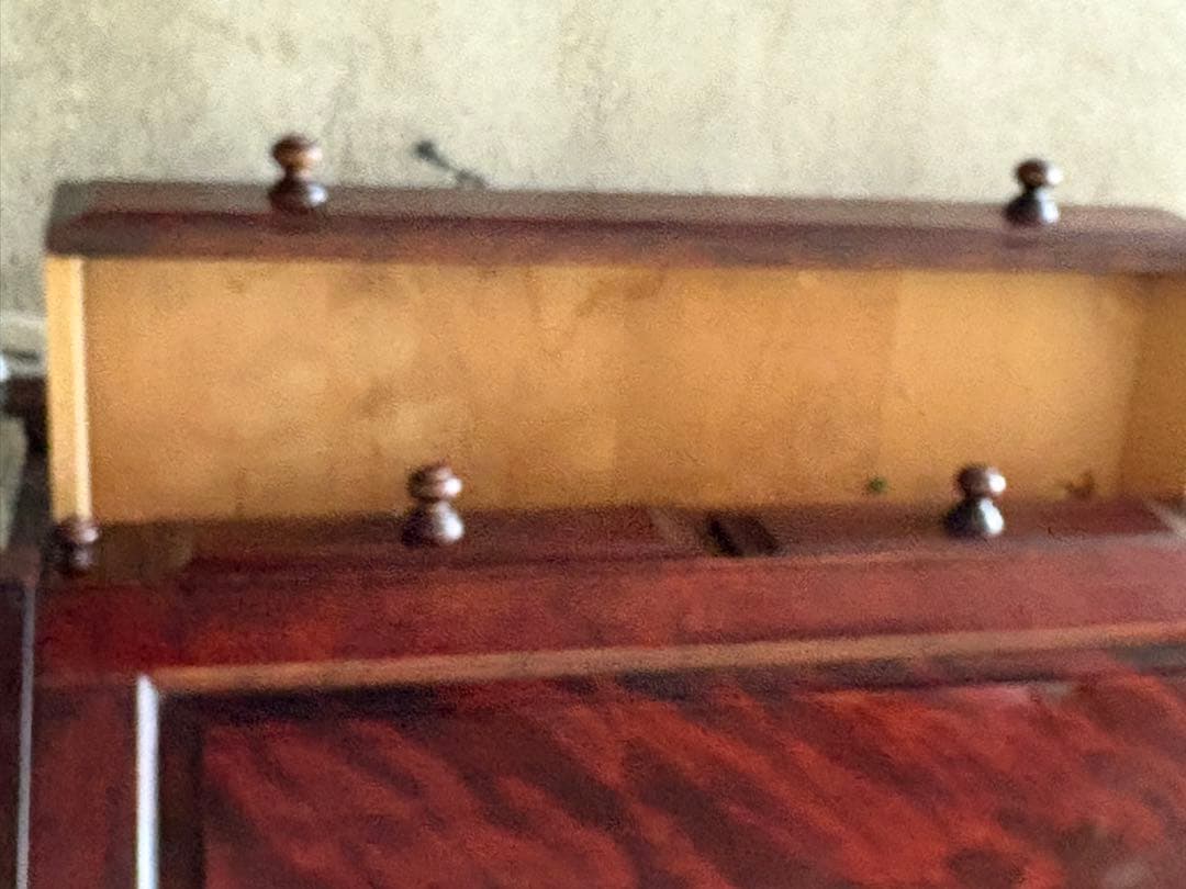 木製ライティングビューロー 九州民藝家具