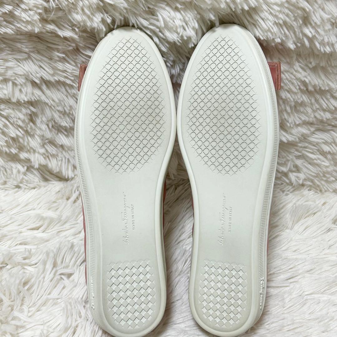 【美品】Salvatore Ferragamo フェラガモ バレリーナパンプス