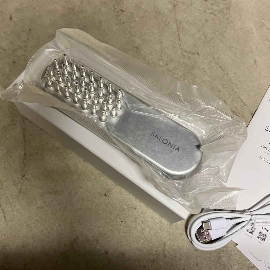 【新品・未使用】サロニア SALONIA EMS リフトブラシ 美顔器