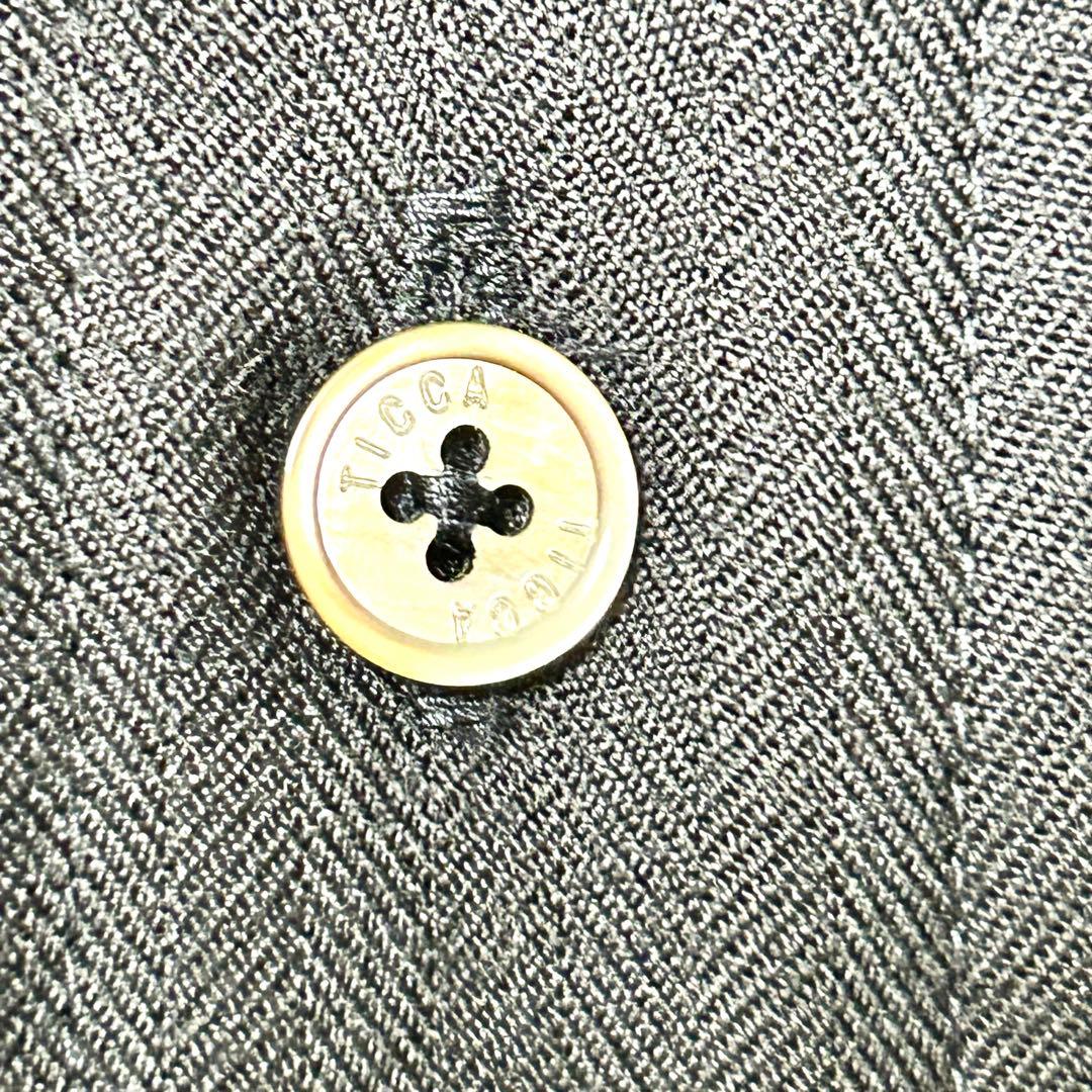 最終値下げ TICCA ウール100% スクエアビッグ ロングシャツ