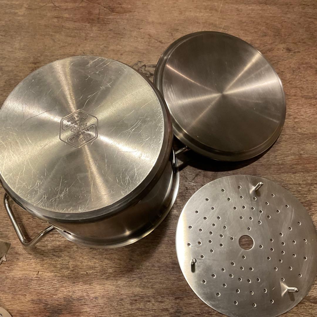 西ドイツ製！ ヴィンテージ フィスラー 旧プロコレクション シチューポット20