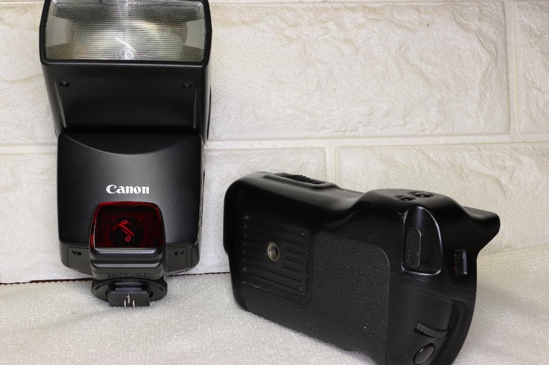 Canon EOS-5QD デモ機【世界初の視線入力機】380EX・VG10