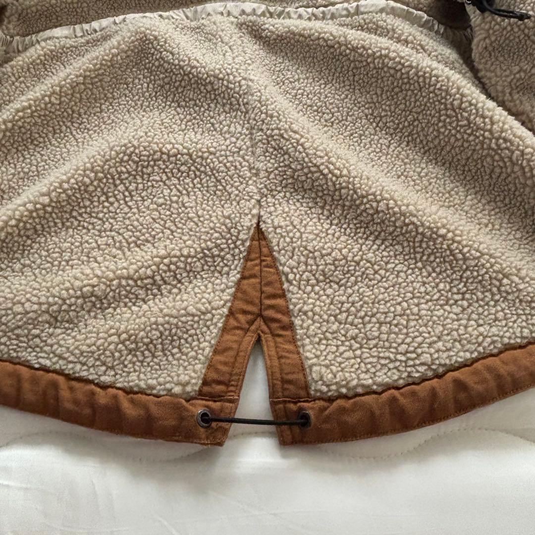 最終値下げ【美品】patagoniaブラウン フード付き モッズコート L