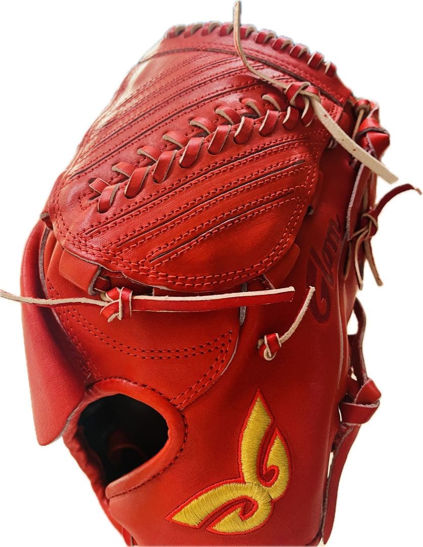 【極美品】Glom 硬式投手用グラブレッド