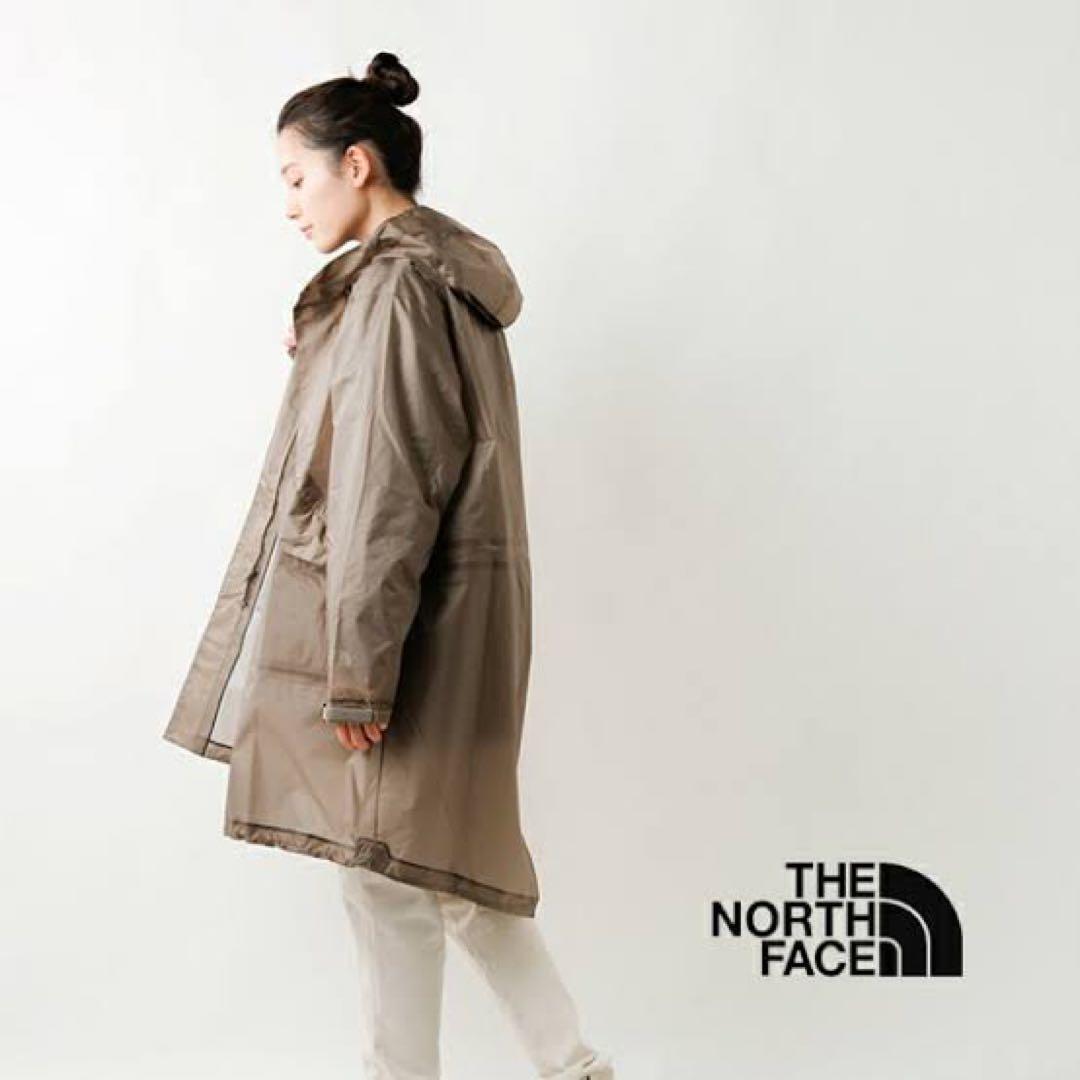 【中古美品】Sサイズ モッズコート ノースフェイス カーキ フード付き