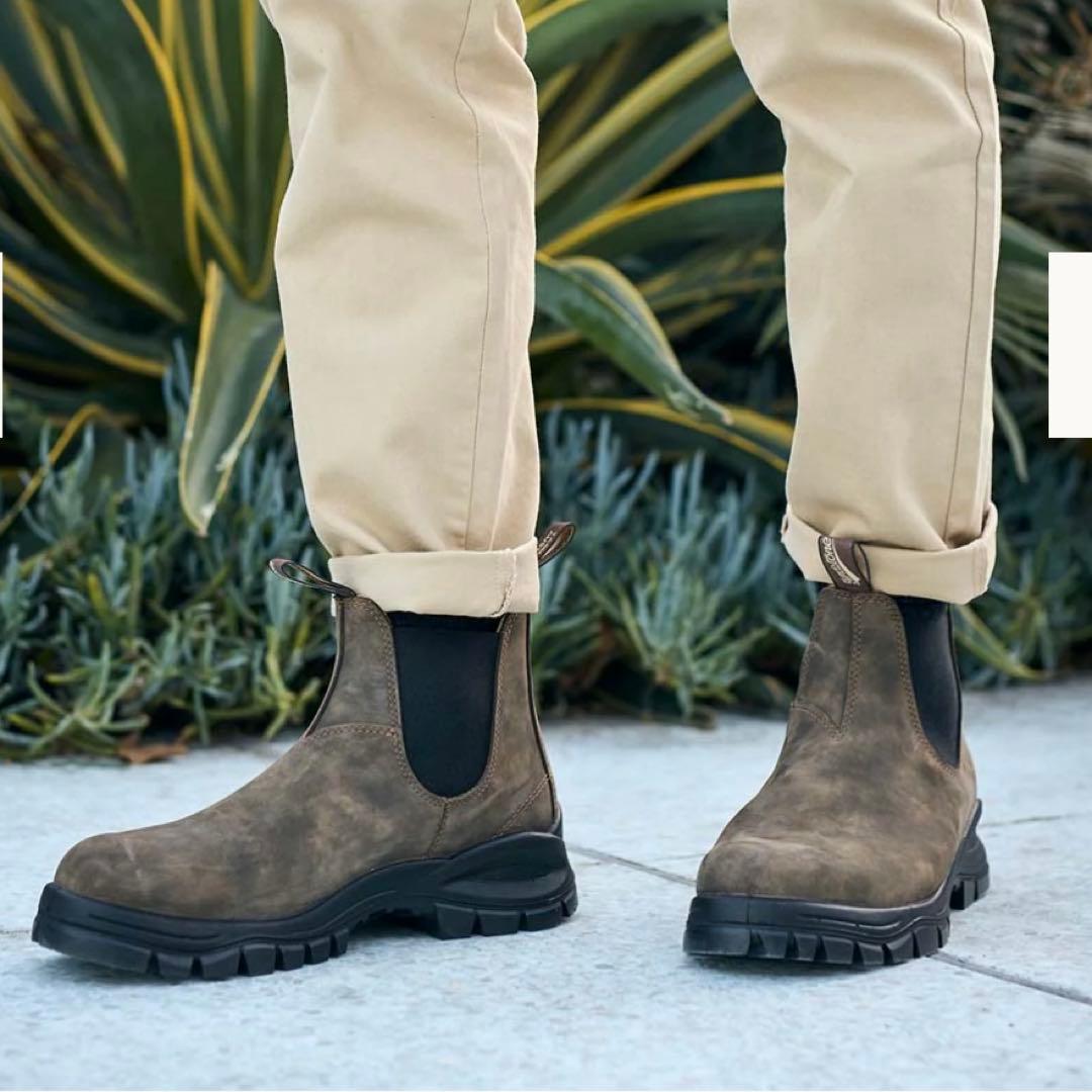 BLUNDSTONE/RUSTIC BROWN サイドゴアブーツ　2239