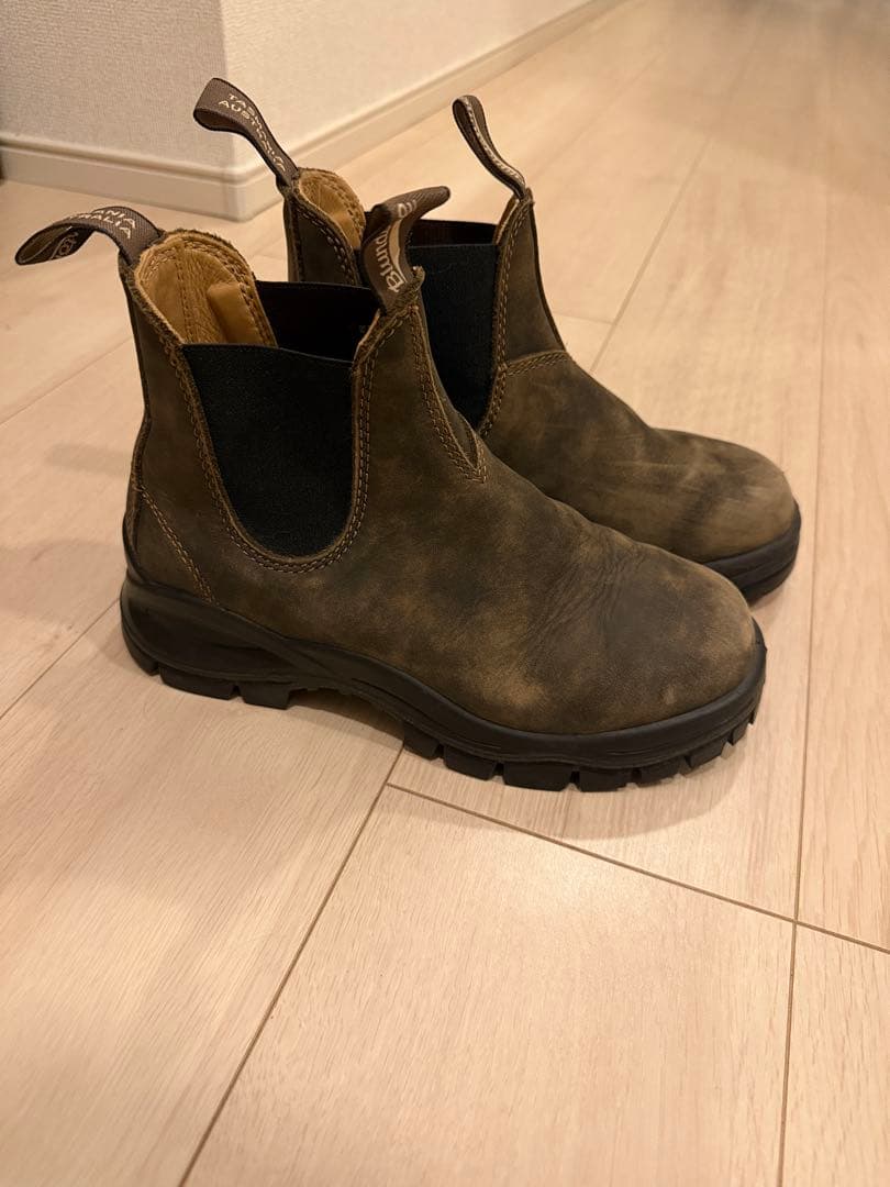 BLUNDSTONE/RUSTIC BROWN サイドゴアブーツ　2239