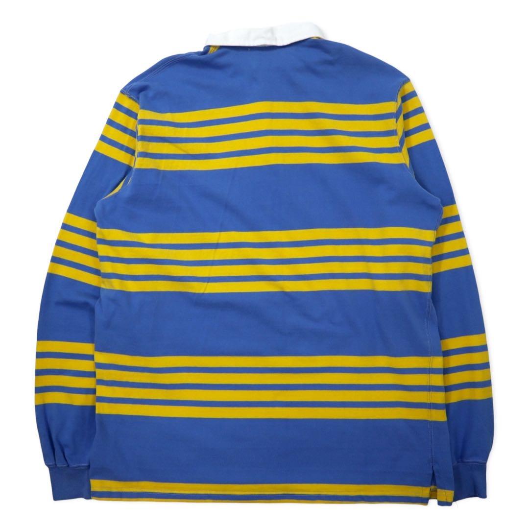 POLO BY RALPH LAUREN USA製 ボーダー ラガーシャツ L