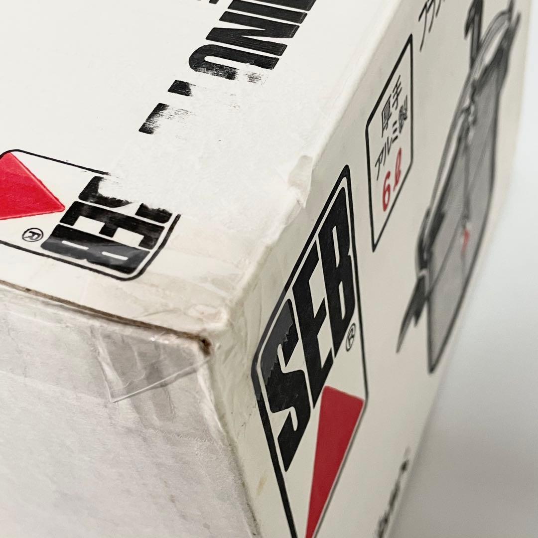 【未使用】SEB　セブ　フランス製　圧力鍋　圧力なべ　厚手アルミ製　6L