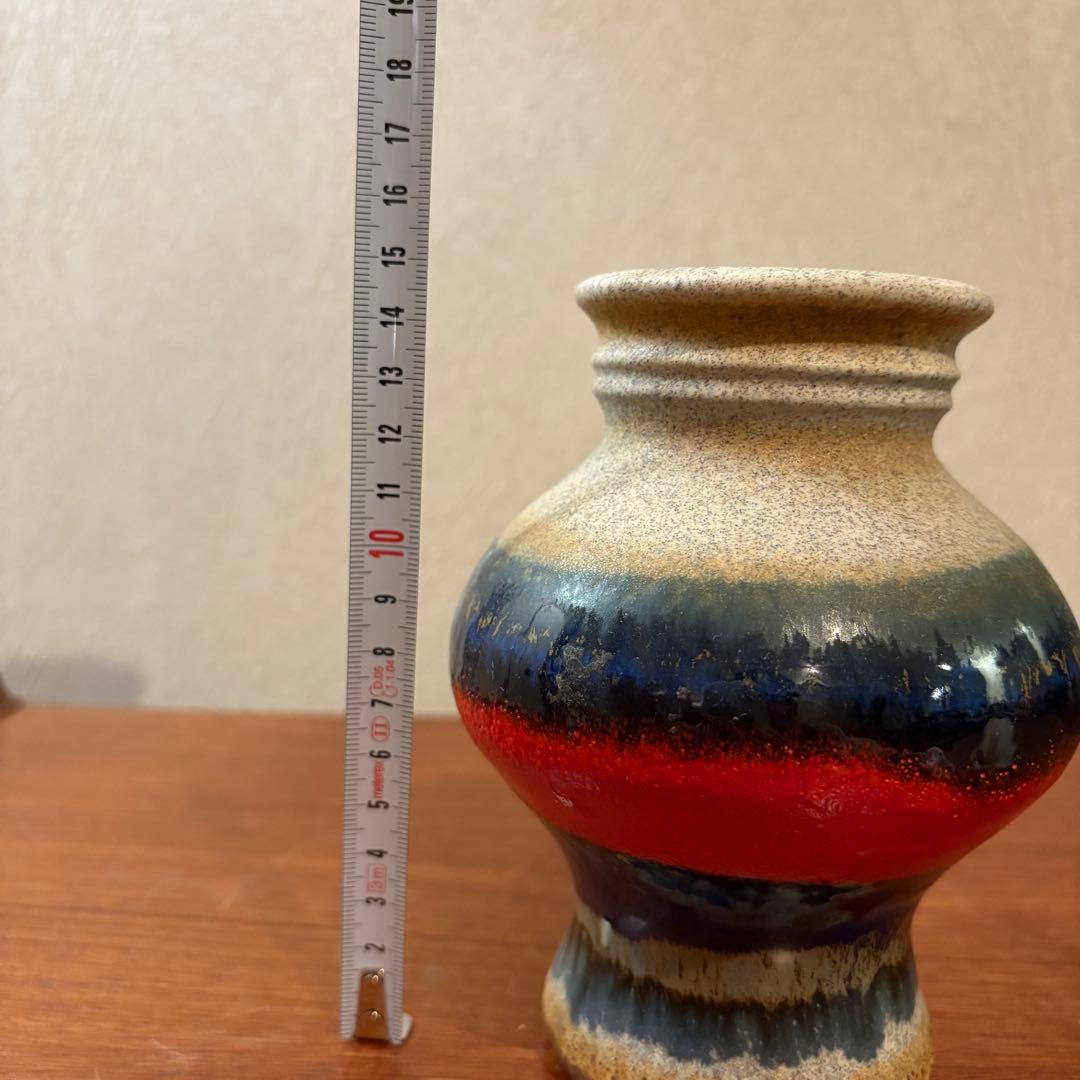 ファットラヴァ　fat lava 壺　花器　オブジェ　ヴィンテージ　西ドイツ