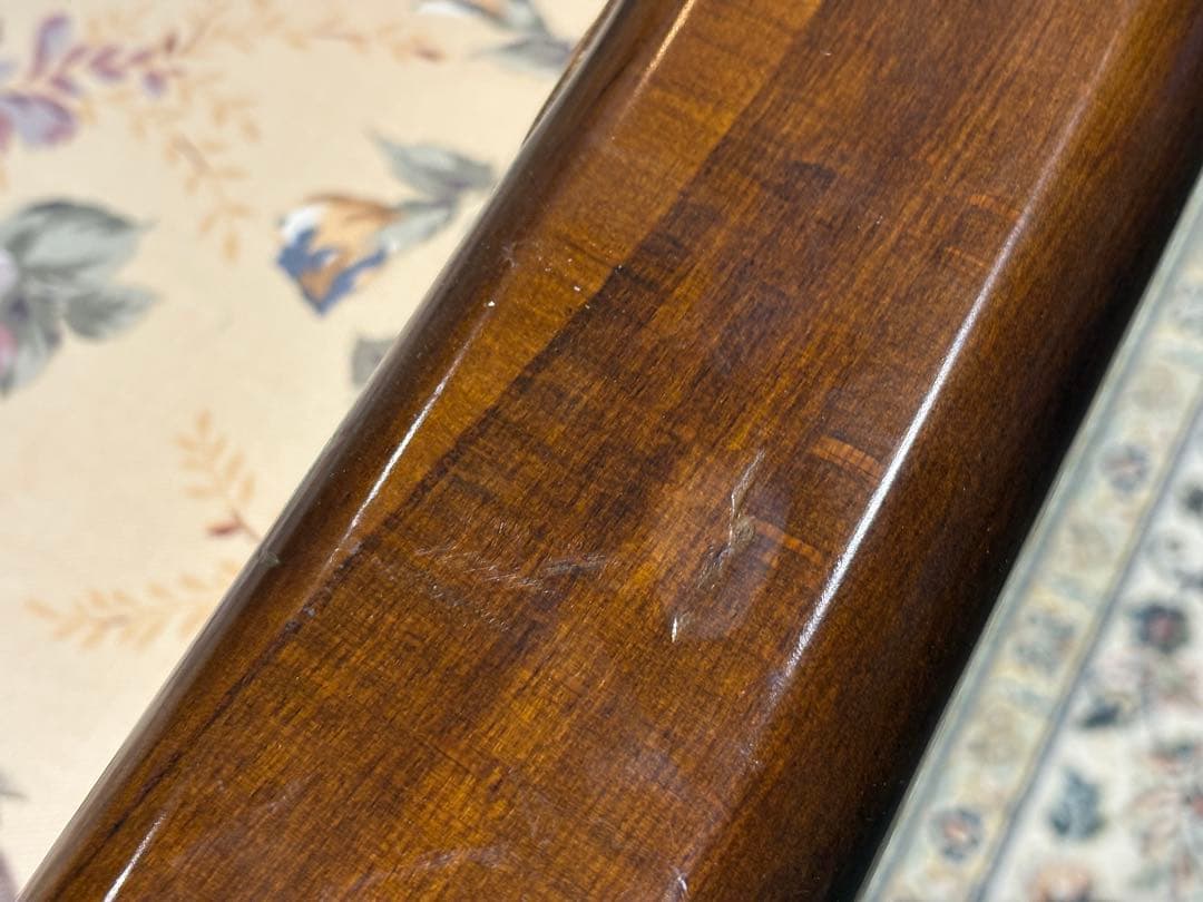 karimoku カリモク 3人掛けソファ 3Pソファ 花柄 ビンテージ nY