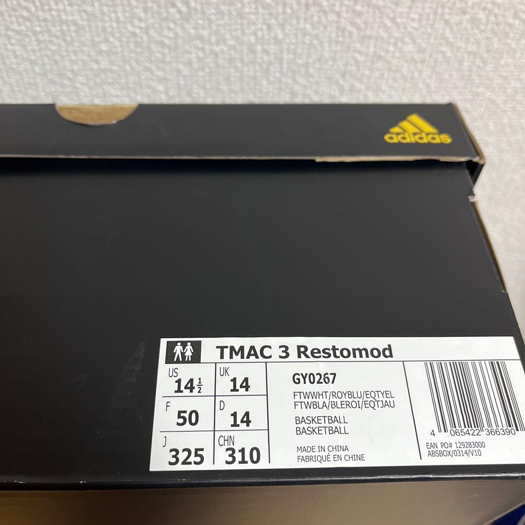 新品 ADIDAS TMAC 3 RESTMOD 32.5cm