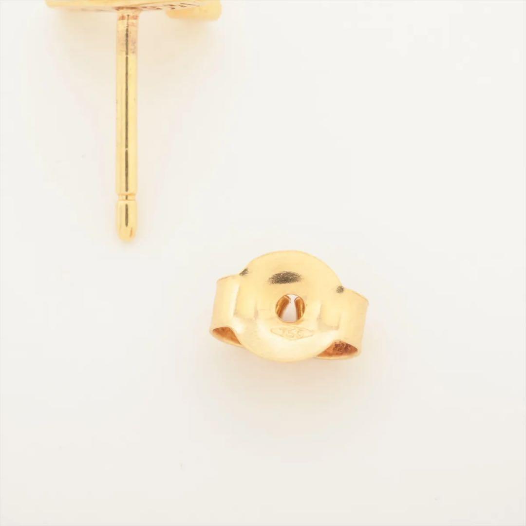 Tiffany クロスステッチ　ピアス　ゴールド　片耳 750 クロス