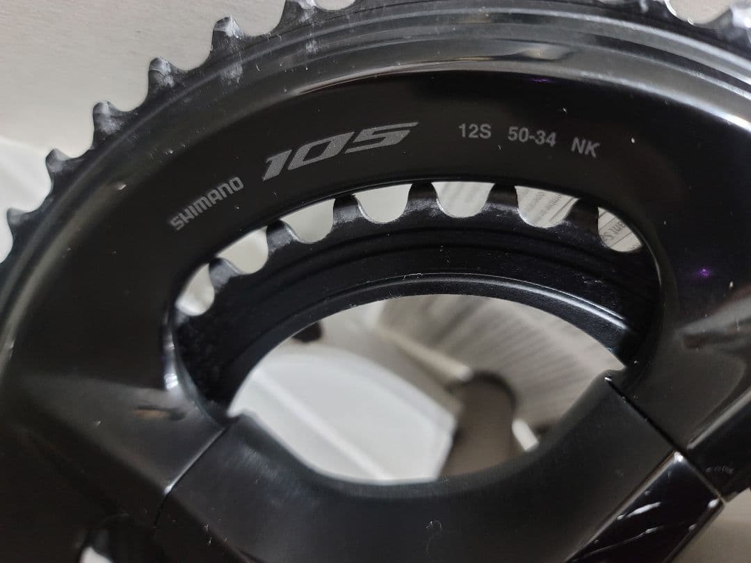 Shimano 105 R7100 クランクセット ブラック
