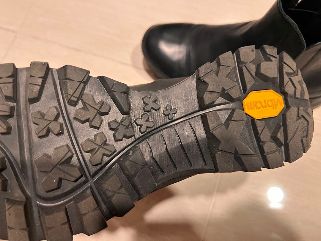 靴 PADRONE SIDE GORE BOOTS with vivram sole