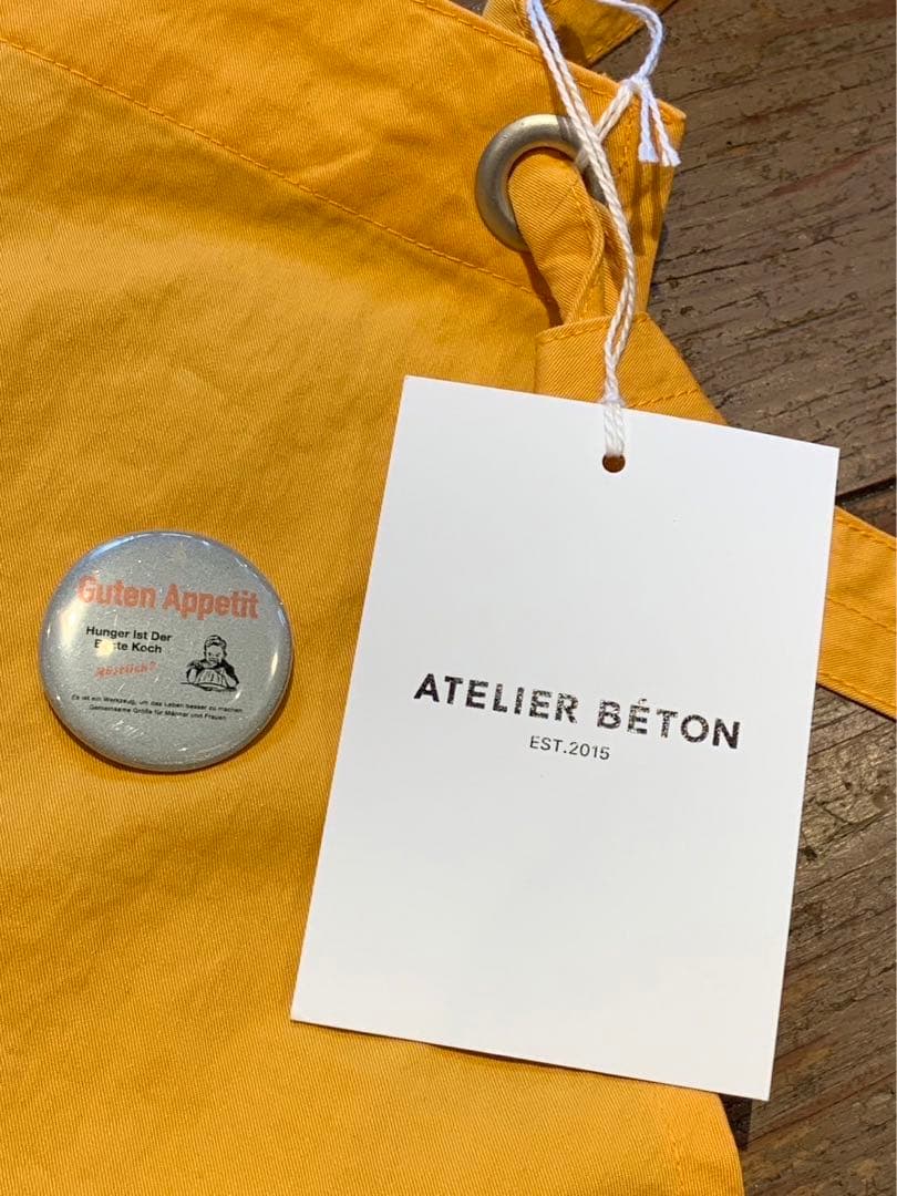 ATELIER BETON アトリエベトン 未使用 エプロン 定価19800