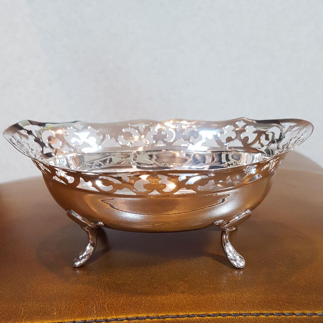 エレガントな純銀コンポート♡英国アンティーク