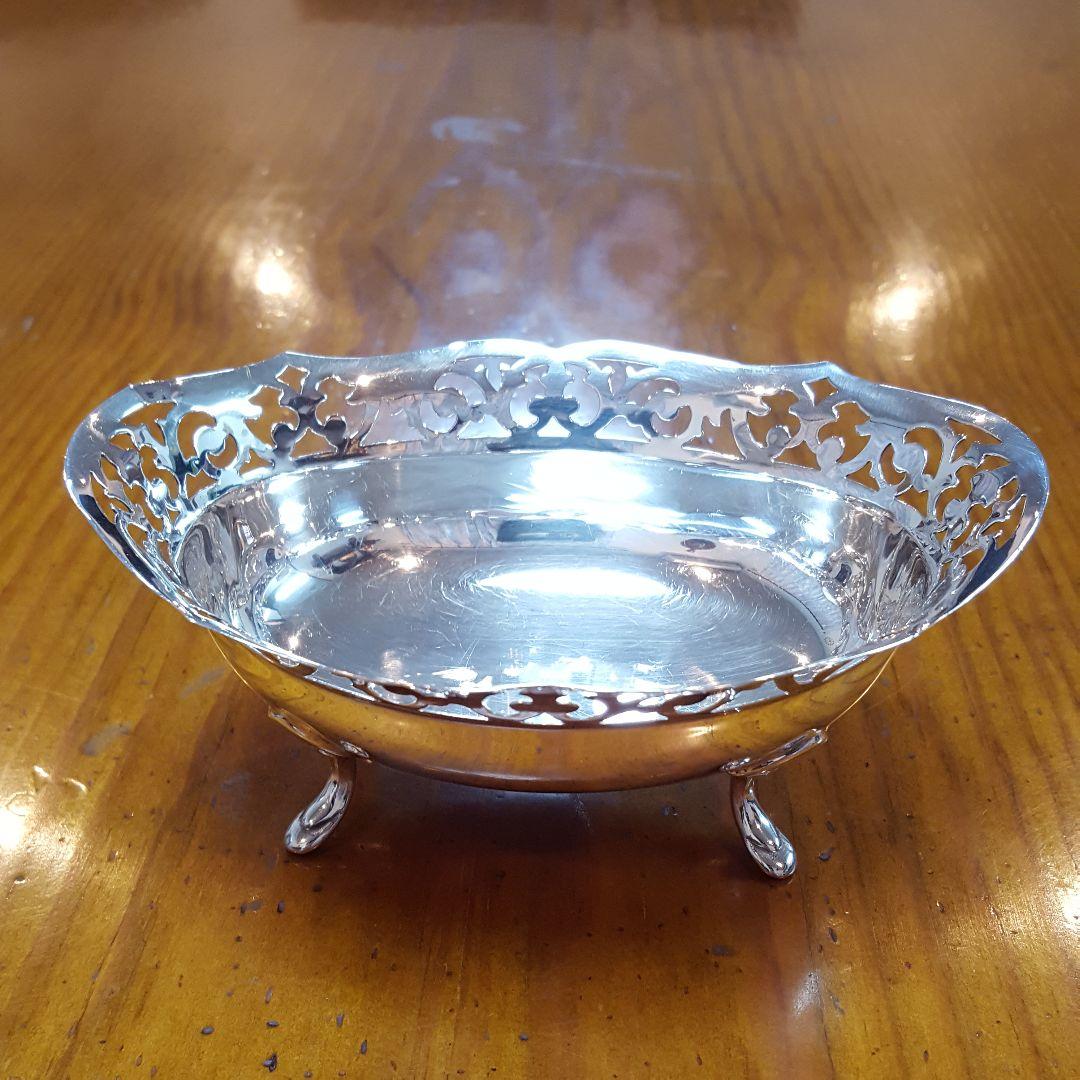 エレガントな純銀コンポート♡英国アンティーク