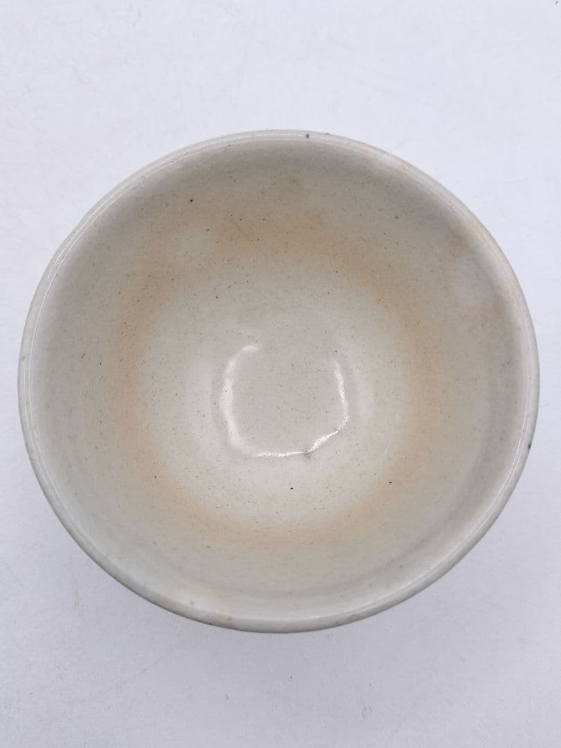 c787 煎茶　啜り茶碗 粉引 5客 紙箱 茶道具 古物　すすり