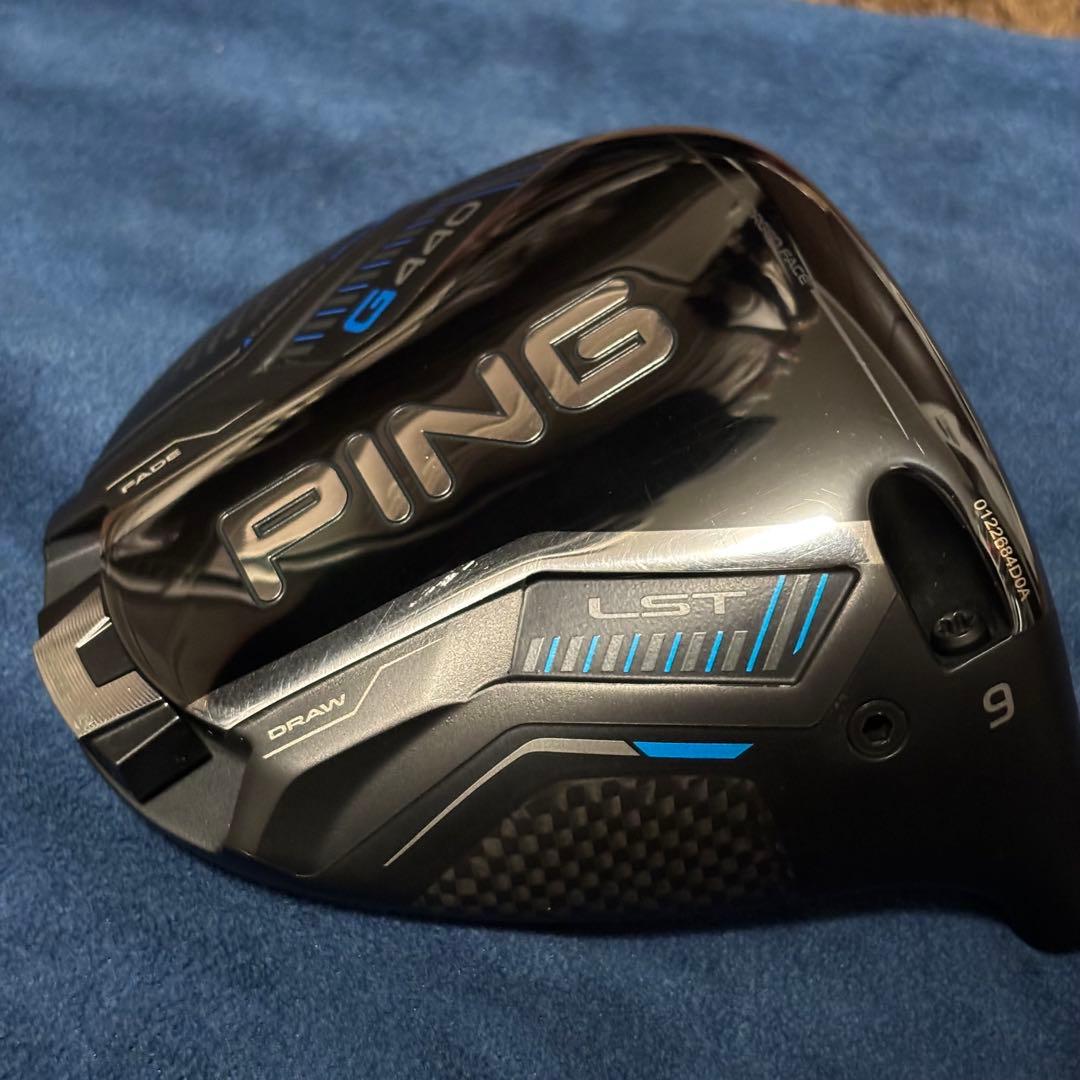 PING G440 LST 9度 ドライバーヘッド単体 ヘッドカバー レンチ付き