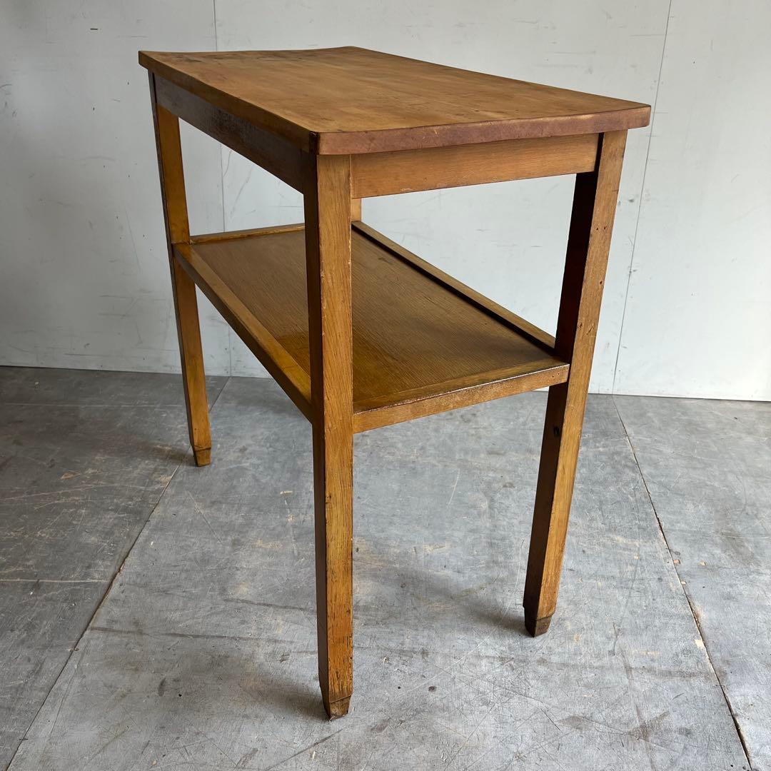 ヴィンテージ サイドテーブル 展示台 昭和レトロ z543