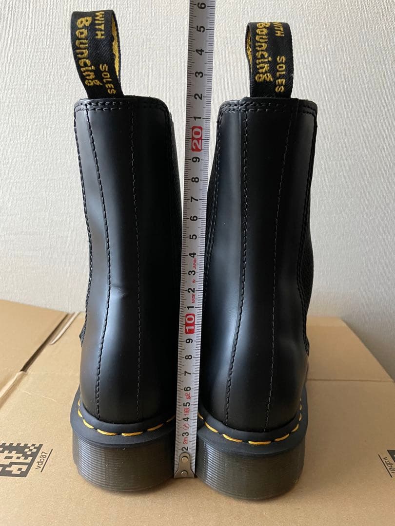 Dr. Martens ドクターマーチン　ブラック サイドゴアブーツ　レディース