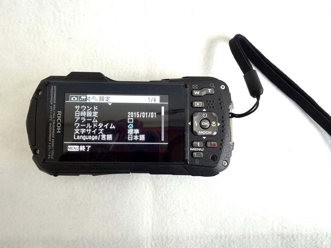 RICOH WG-40 デジタルカメラ