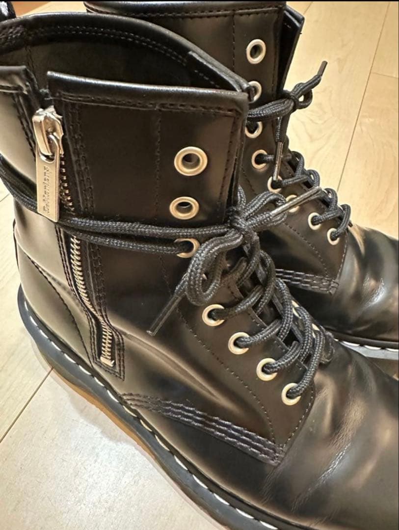 Dr. Martens 1460 ZIP ホワイトステッチ BEX8ホールブーツ