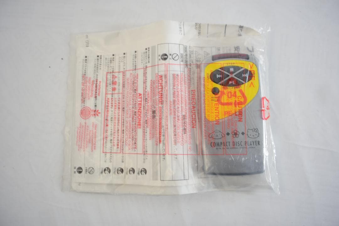 未使用品 ハローキティとポムポムプリンのフラットCDコンポ #a68
