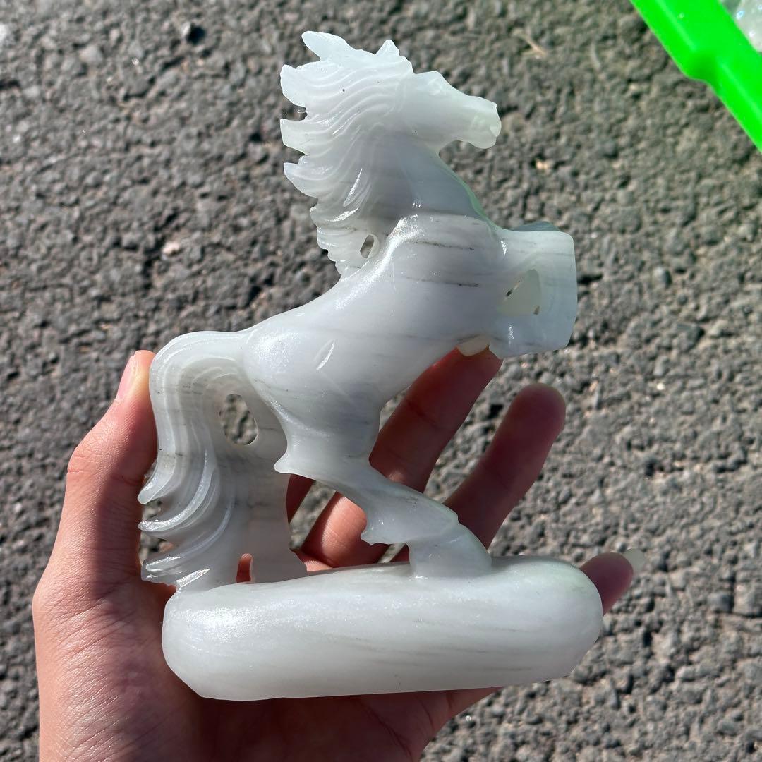天然石エンジェルライトの馬　ご購入前に在庫確認必要G.155