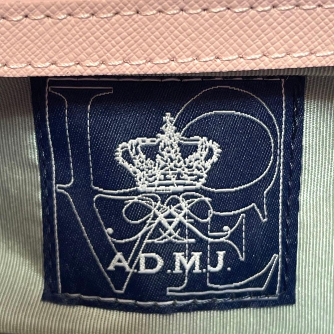 専用品A.D.M.J ザ・ビー ベビーピンク 2WAY ミニ ハンドバッグ