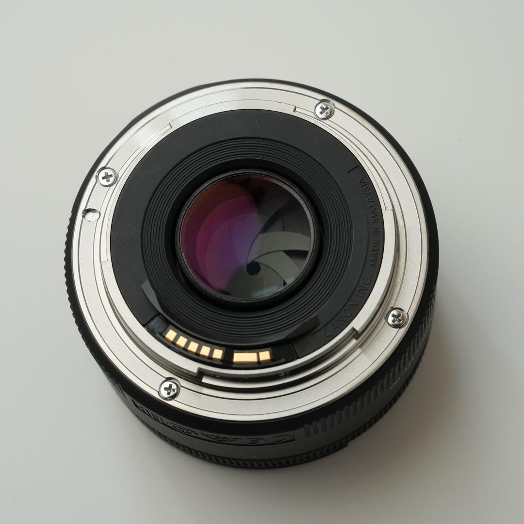 Canon EF50mm F1.8 STM 単焦点レンズ　純正フード付き