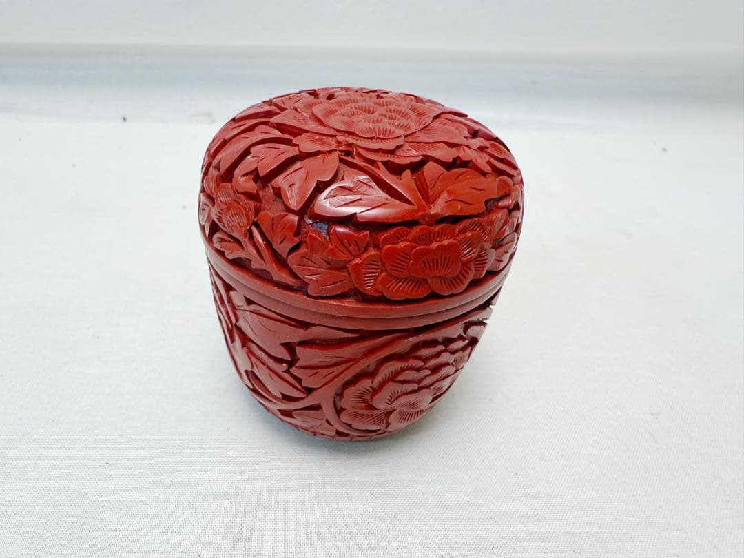 未使用 茶道具 根来塗 茶箱 茶道具一式 十四点セット 茶器入れ 元箱