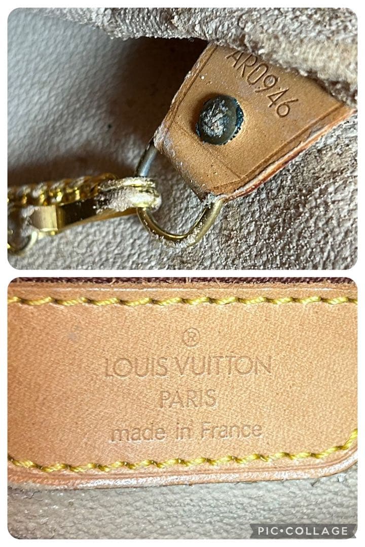 LOUIS VUITTONモノグラム　バケツ型トートバッグ