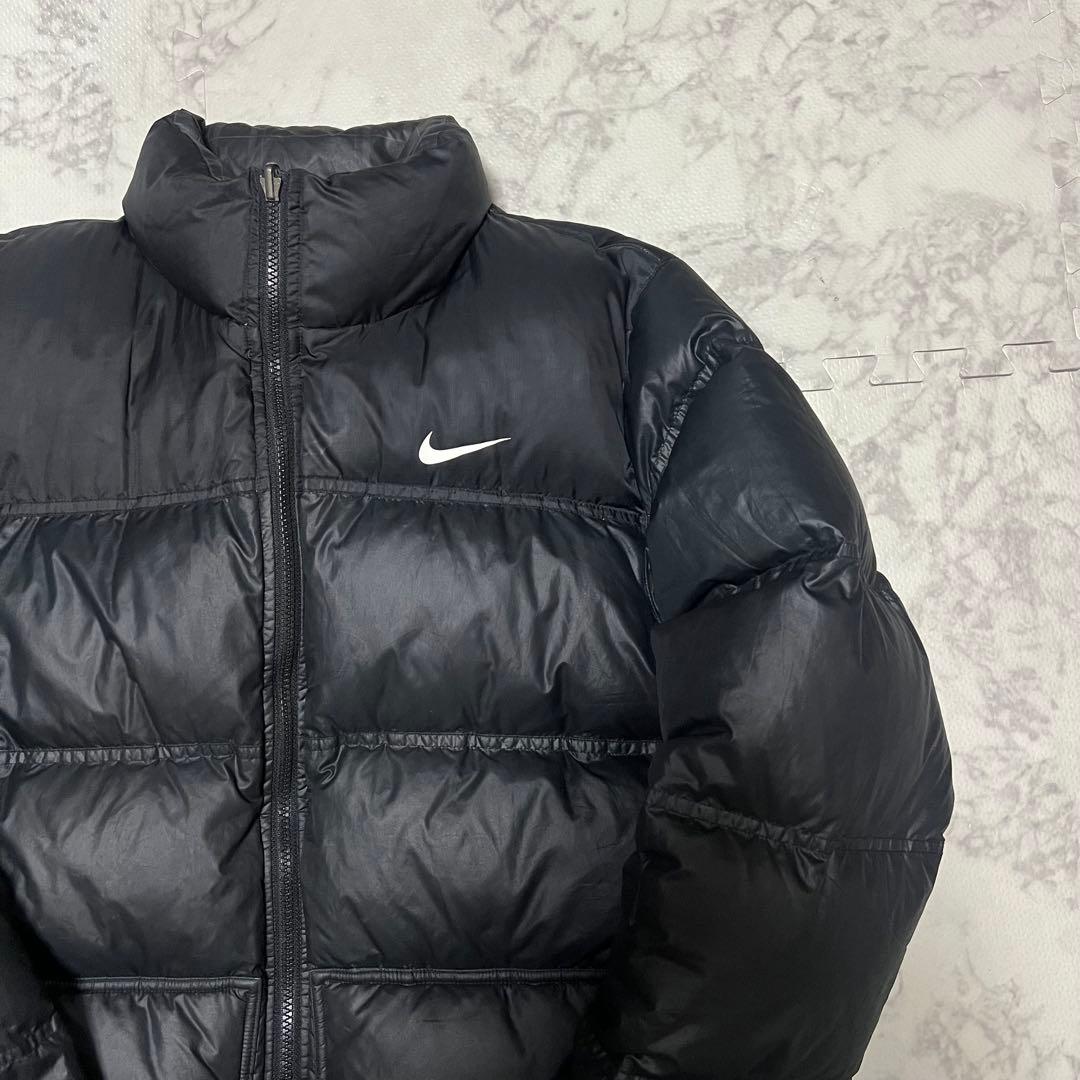 【希少XL】NIKE ナイキ リバーシブル ダウンジャケット 黒　XL