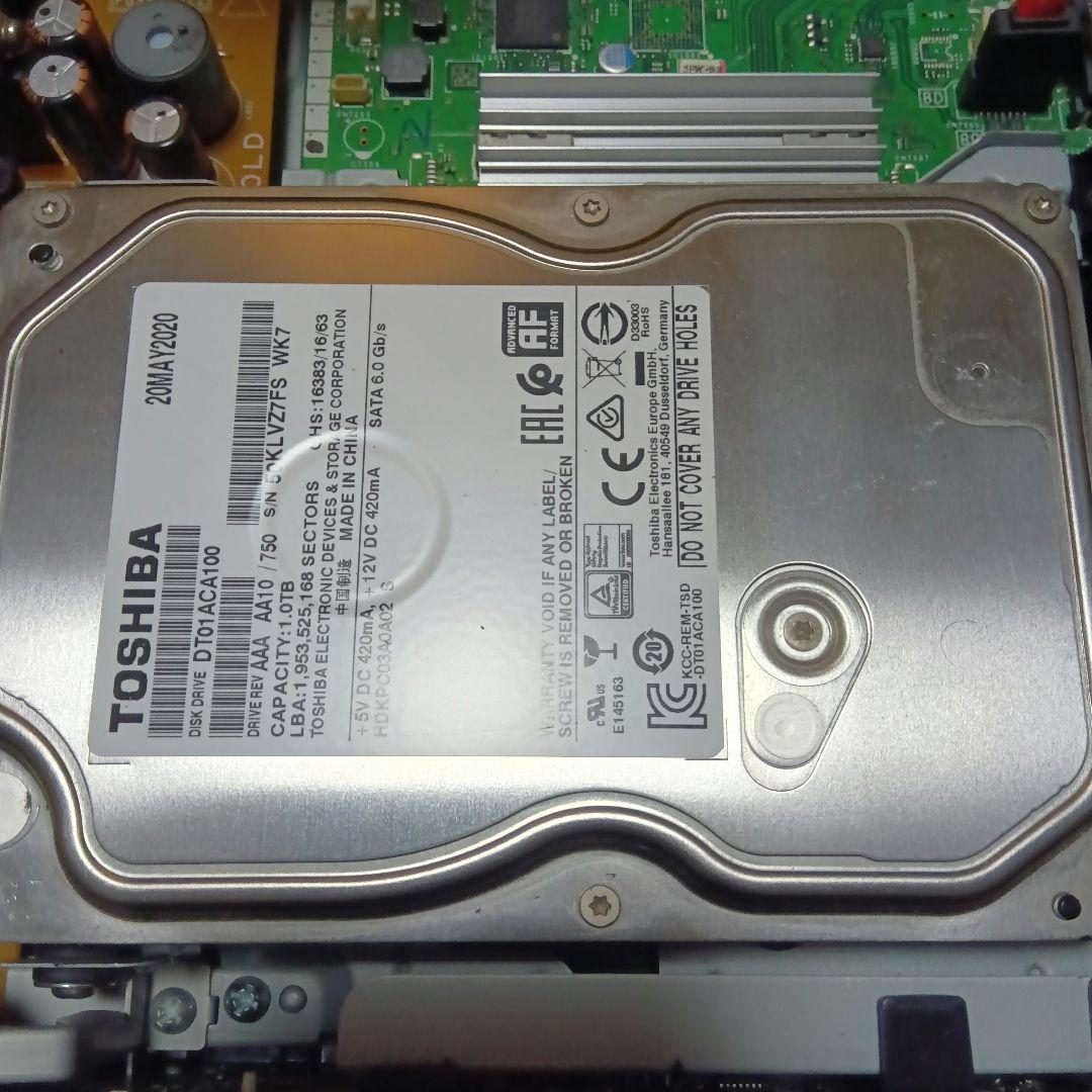 SHARP AQUOS BD-W1800 HDD新同品交換第6