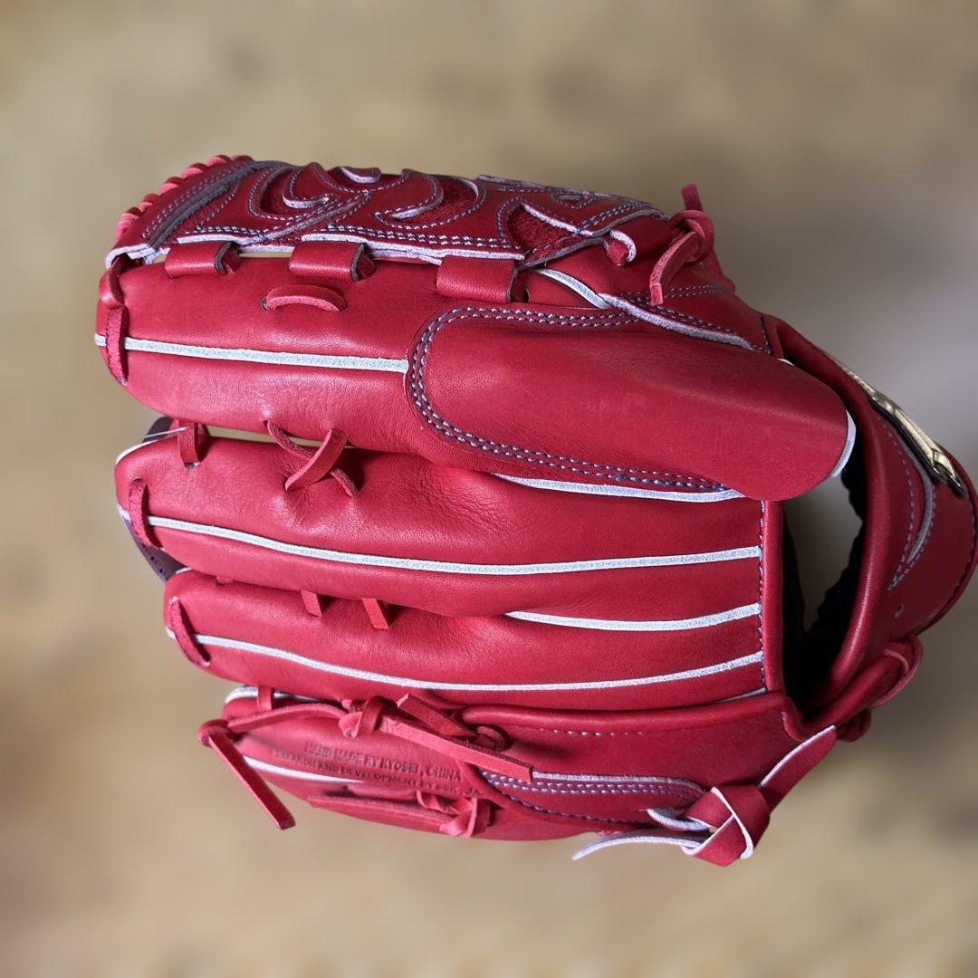 新品未使用タグ付きSSK軟式野球グローブプロエッジ投手右利き用