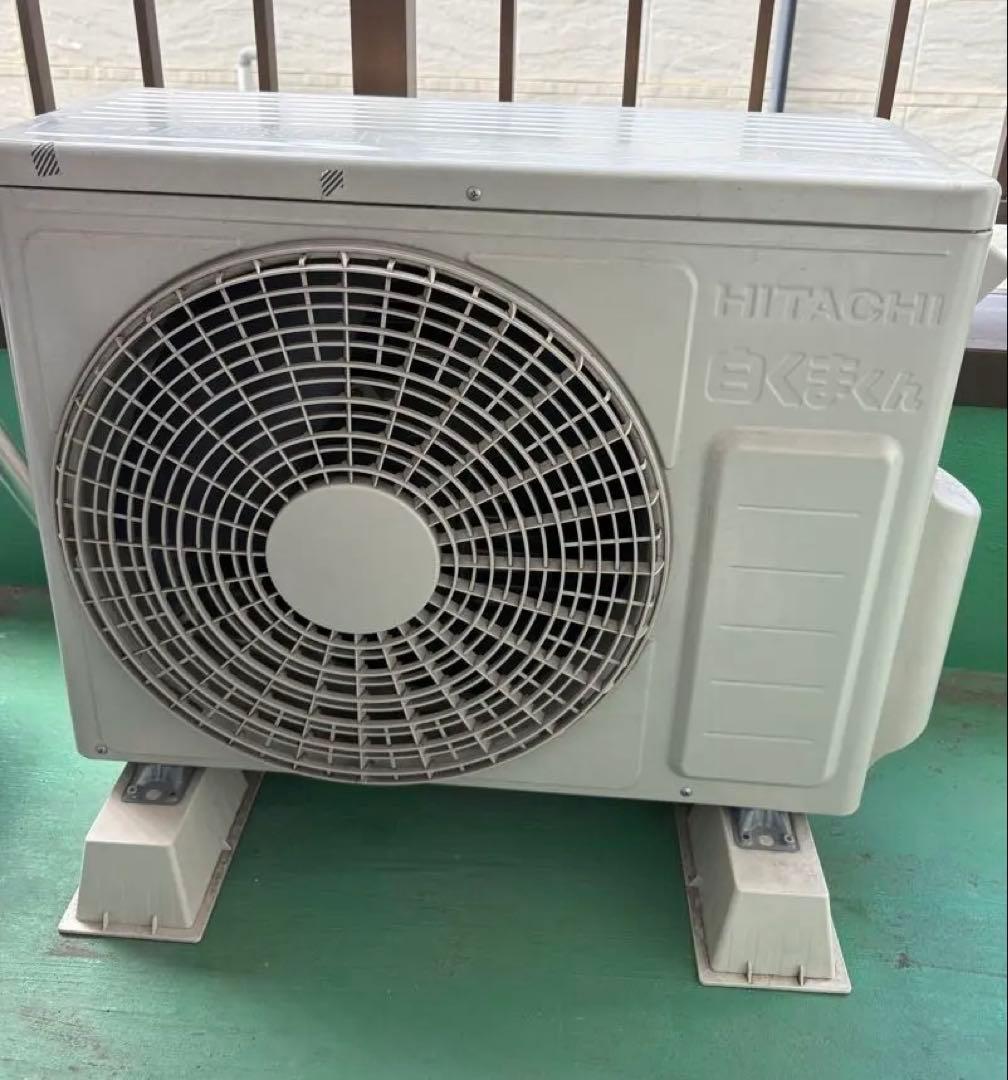 【美品】HITACHI 日立 ルームエアコン一式 白くまくん 10畳用 空調