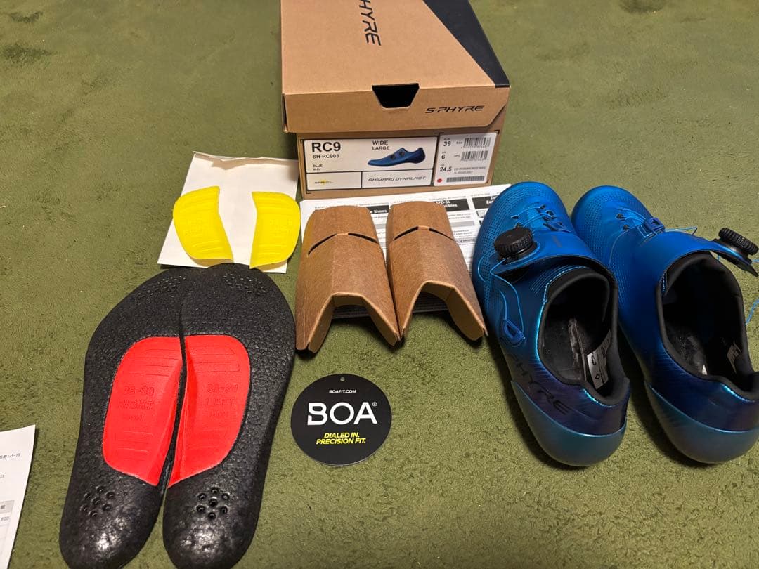 SHIMANO S-PHYRE サイクリングシューズ　24.5cm