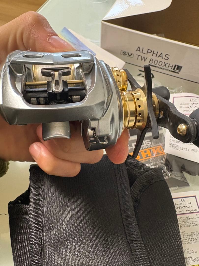 DAIWA ALPHAS SV TW 800XHL KTFフルカスタム